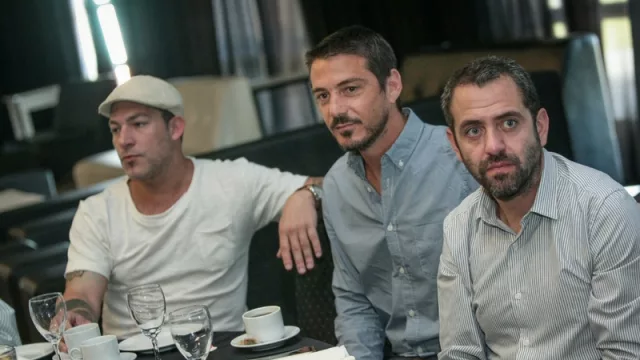 Pablo Lencioni, Sebastián Viberti, Martin Monforte.