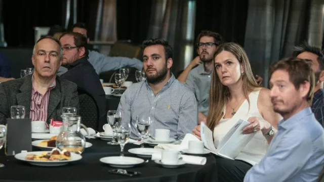Fernando Medeot,  Luis Centeno, Maria Malbrán.