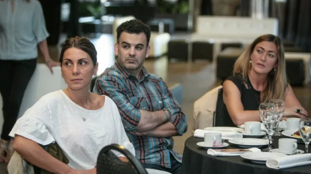 Paola Fiorenza, Favio Torres, Paula Cortijo.