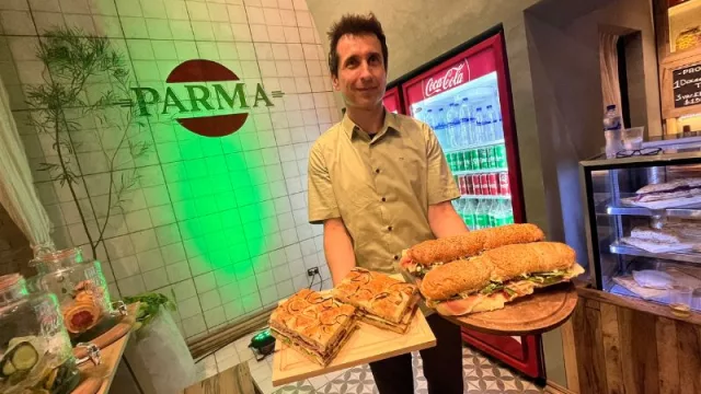 Matías Fuenzalida, creador de Parma Sándwiches.