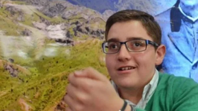 Nicolás Flores, el niño del milagro de Brochero, en Villa Santa Rosa