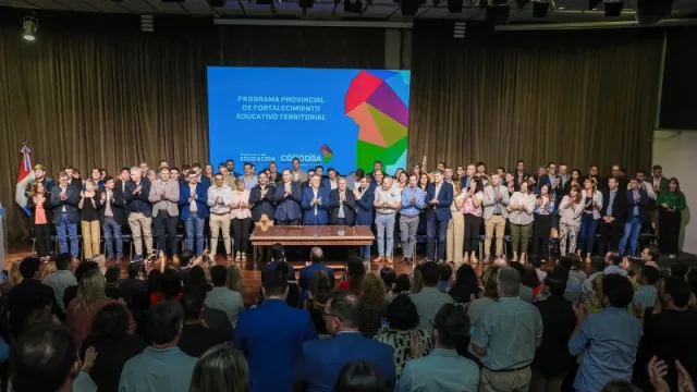 Calidad educativa para todos los cordobeses a través del nuevo Programa Provincial de Fortalecimiento Territorial