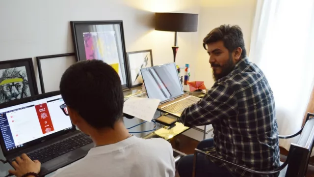 Daniel Elías López es diseñador industrial y hace pocos meses que se incorporó al equipo.