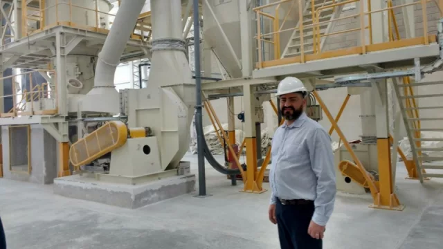 Federico Rodríguez, gerente de de la plata cordobesa (tercera generación).