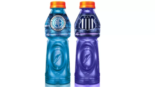 Gatorade lanzó ediciones especiales para los fanáticos de Talleres y Belgrano