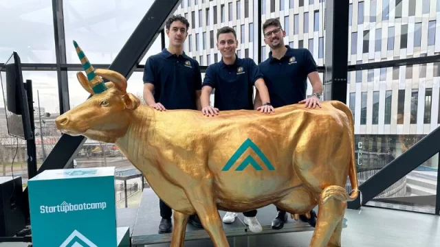 Gaspar Verdaguer (VP), Joaquin Minari (CEO) y Guido Henry (CTO)