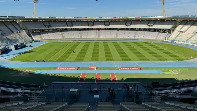 ¡Qué no te muestren fotos viejas! Así está el césped del Mario Alberto Kempes (un clásico desde Córdoba a 79 países)