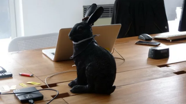  El conejo alcancía. Los viernes se abre el conejo y con lo recaudado pagan el after office