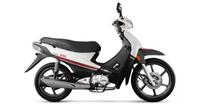 La Zanella zb 110, es el modelo más vendido del país hasta septiembre de 2017.