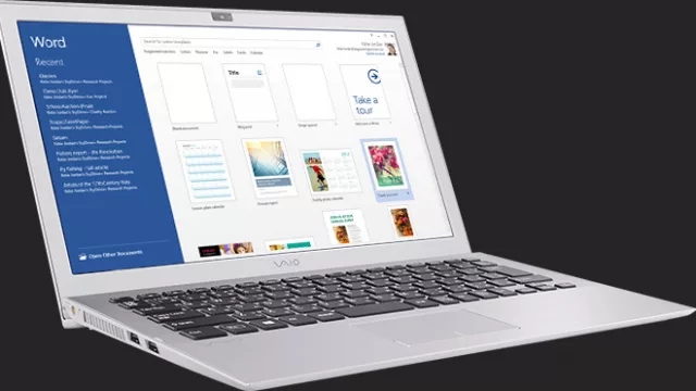 La Vaio Pro 13G, un kilo de portabilidad y potencia. Precio de referencia: $27.499