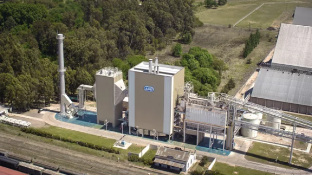 En General Deheza esta la planta principal de la firma. Allí también funciona una caldera de 'energía verde'.