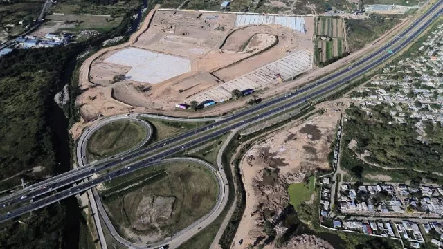 Avanzan las obras en el predio de 36 hectáreas sobre la colectora del Arco Sudeste de Av. Circunvalación