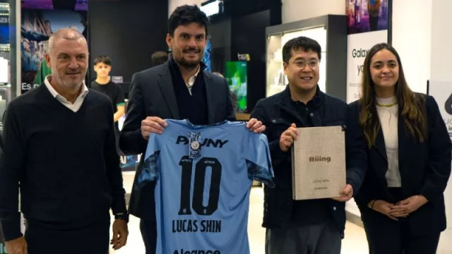 Pablo Parga, Ignacio Aird, Lucas Shin y Agustina Caballero.