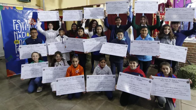 El Festival de Jesús María repartió $ 132 millones a 20 escuelas y espera sumar $ 68 millones más (si lo aprueba la comisión)