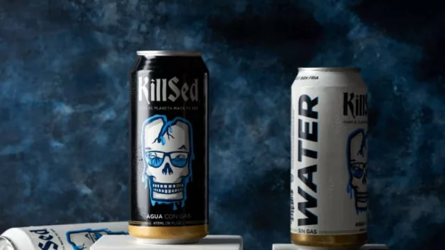 Kill Sed, una marca sedienta de mercado: con un embotellado diferencial buscan colocar 500.000 latas de agua por año (con y sin gas)