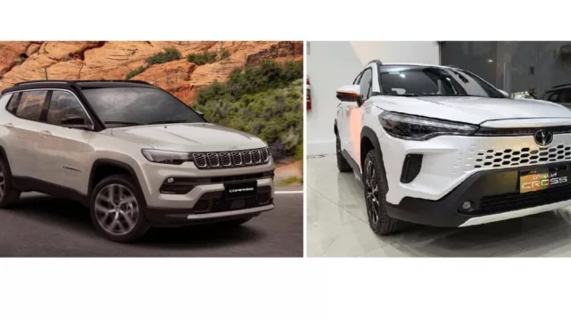 Precios del Jeep Compass y Toyota Corolla Cross (Los SUVs renovados)