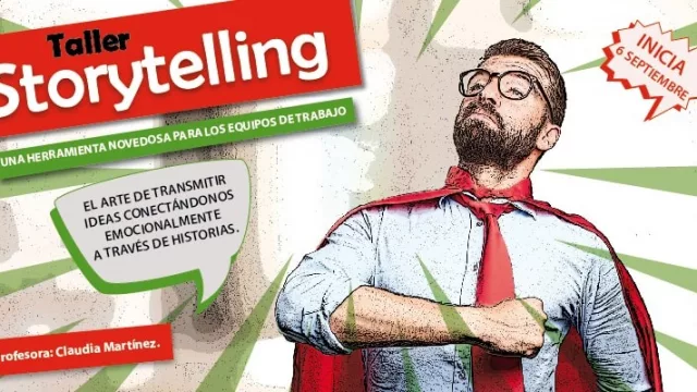 El CUP te invita al taller de Storytelling