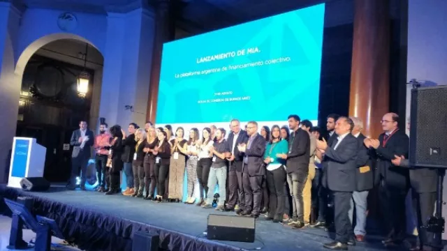 Integrantes de algunos de los proyectos que ya  están en la plataforma a la espera de financiamiento.