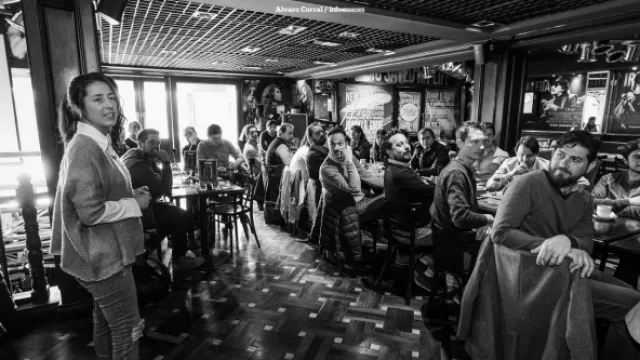 Laura Olivan, editora de Infopublicidad lleva visitadas más de 50 agencias e invitó a los presentes a sumarse a “Un día en”