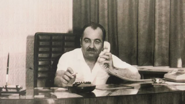 Luis Tatín Scorza, padre de Oscar y quien puso a Oncativo como ícono nacional de la industria de higiene urbana.