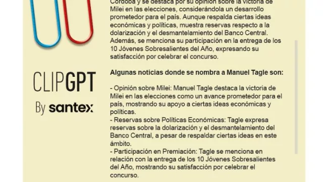 InfoNegocios suma Clip GPT, inteligencia artificial para resumir lo que escribimos sobre miles de empresas y ejecutivos (¿estarás ahí?)
