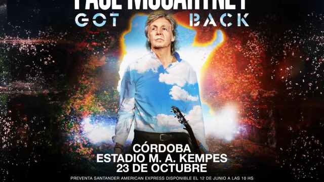 Mirá quién vuelve al Kempes: Paul McCartney trae Got Back Tour (desde el miércoles 12 se venden las entradas)