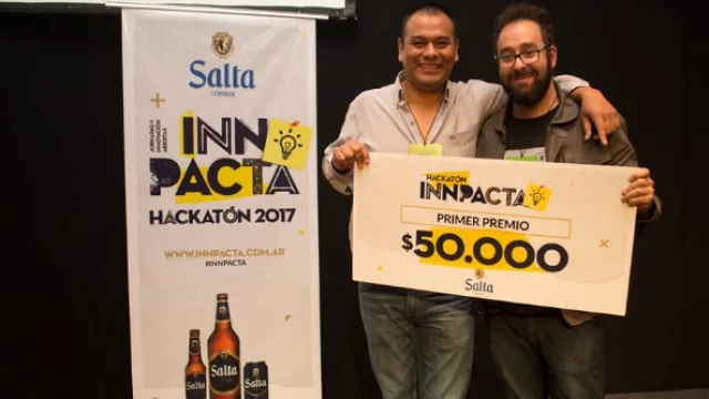 Cerveza Salta premió a emprendedores en la final de Hackatón INNPACTA