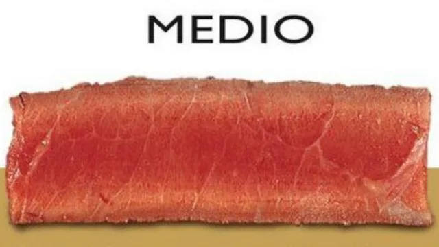 Cambió de bien cocida a término medio (¡y le encanta!)