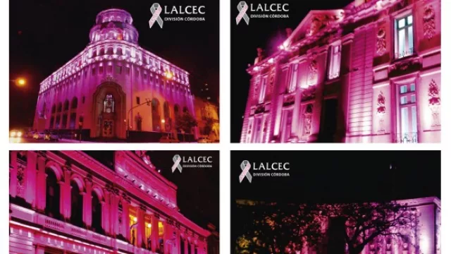 Campaña realizada para Lalcec en el Día de Lucha Contra el Cáncer de Mamas