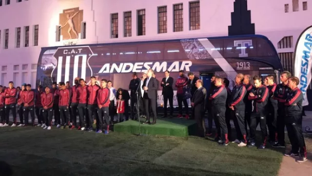 Andesmar, el nuevo transporte oficial de Talleres de Córdoba