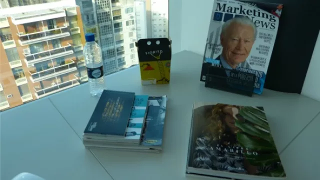 La vista desde la oficina de la agencia en CoInnova