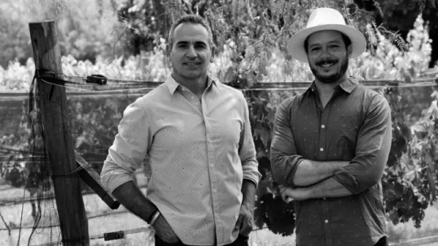 Juan Barceló y Federico Zaina, winemarkers de corte Chuncano.