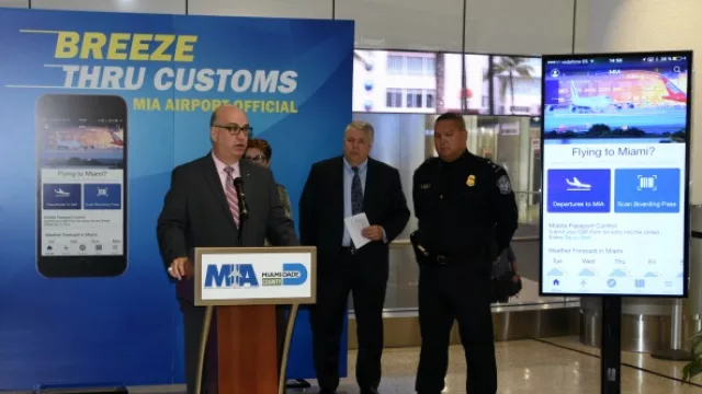 El Aeropuerto de Miami y una nueva App con Control de Pasaportes integrado