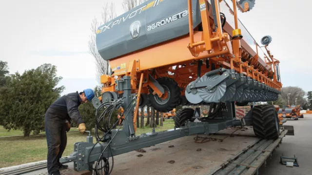 El 60% de las ventas de las sembradoras se comercializan en Córdoba y Buenos Aires.