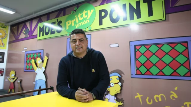 Marcelo Delgado, el gerente de Marketing de Pritty. 'Con FOX negociamos durante dos años para tener la licencia de Los Simpsons'. 