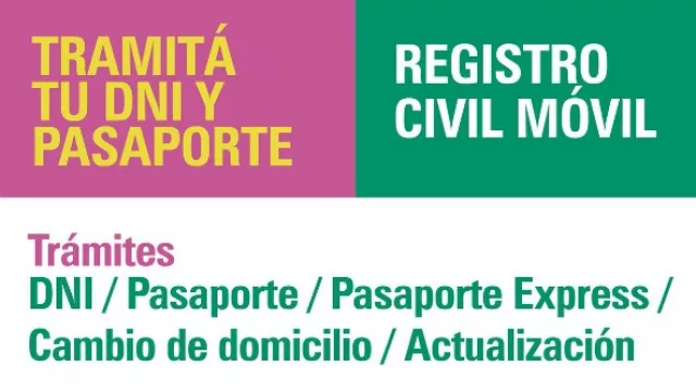 El Registro Civil Móvil estará desde mañana en el shopping de barrio Parque Chacabuco