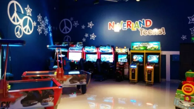 Neverland teens, una zona ideal para el disfrute de los más grandecitos.