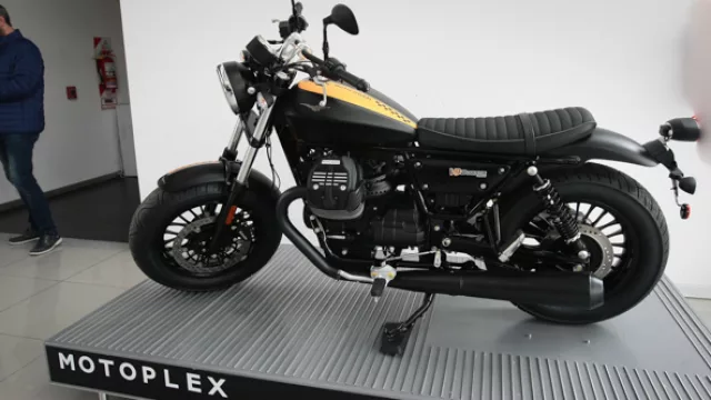 Moto Guzzi, una de las marcas que el grupo comenzó a vender este año a través de la firma Motoplex.