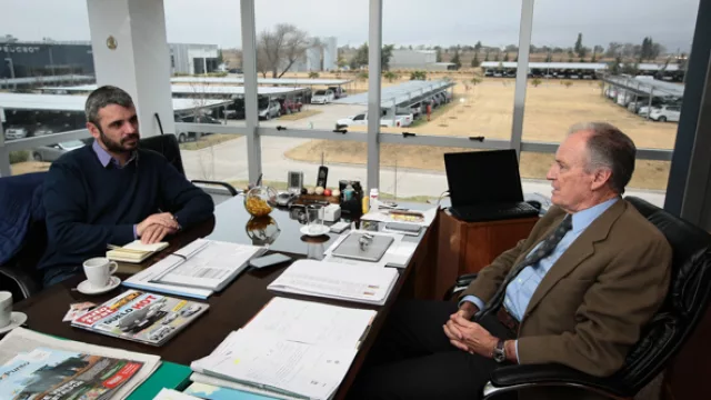 Tagle recibió a InfoNegocios en Autocity, la concesionaria que ocupa un predio de 12 hectáreas.