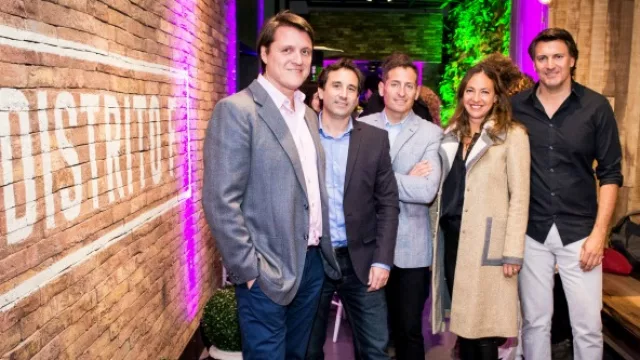 Juan Pablo Cmet, Lucas Zunino; Ariel Bourguet, de GALP Inversiones; Verónica Cima y Javier Eguia, de Eguia.