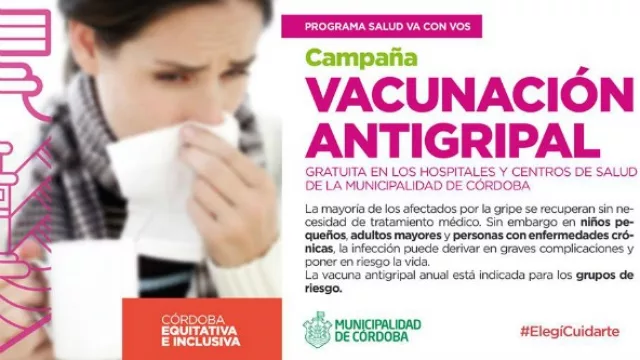 Se intensifica la campaña de vacunación antigripal 2017