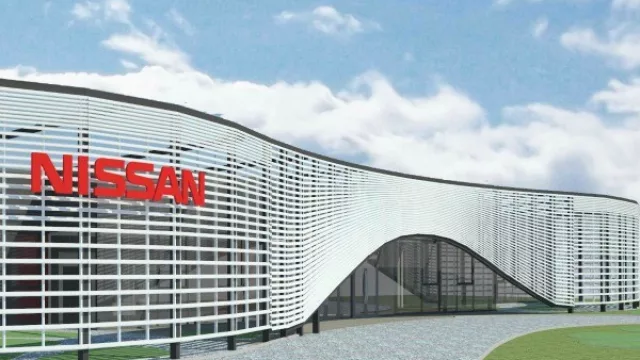 Así quedarán las oficinas de Nissan en la planta de Santa Isabel (camino a la producción de la Frontier en 2018)