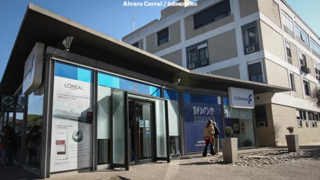 HP Farma. La cadena de farmacias y la droguería son una de las unidades más rentables del holding cordobés.