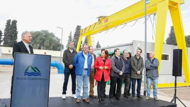 Aguas Cordobesas puso en marcha estación Las Violetas para 250 mil vecinos del sudoeste de la ciudad