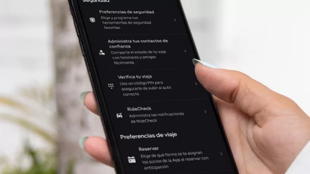 Uber presenta una nueva herramienta para personalizar las funciones de seguridad en la app