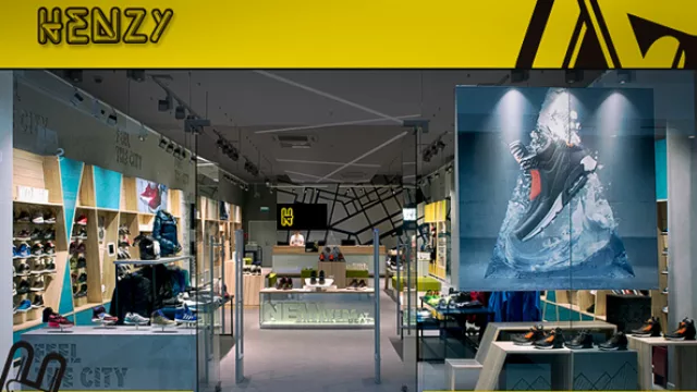 Otro render que anticipa cómo serán los locales de Henzy, la nueva marca de la empresa. 