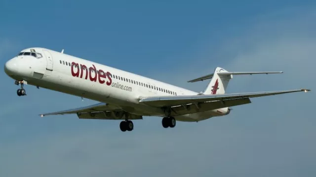 Andes Líneas Aéreas comienza a llegar con vuelo diario a Bariloche