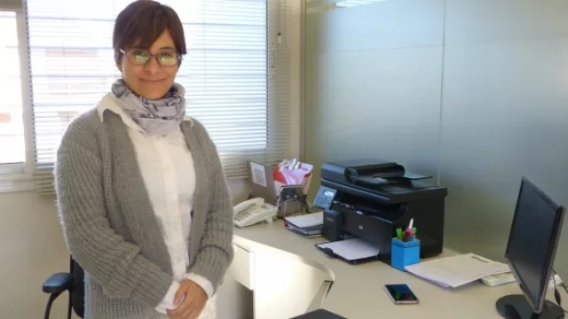 Romina Valdez (foto) y Federico Guzmán son los responsables administrativos.