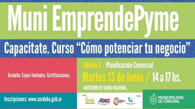 Se desarrolla el  segundo curso “Cómo potenciar su negocio” dirigido a Pymes y Emprendedores