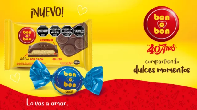 Bon o bon celebra cuatro décadas con dos nuevos productos para el mercado argentino (uno de ellos es un éxito en Chile, y el otro un éxito en Brasil)